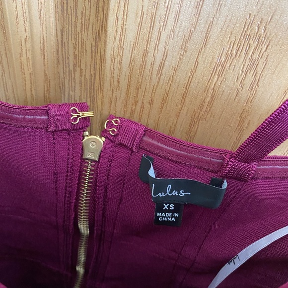 Lulus Feeling Sexy Magenta Bandage Bodycon Dress - Picture 3 of 3